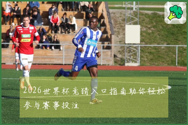 2026世界杯竞猜入口指南助你轻松参与赛事投注