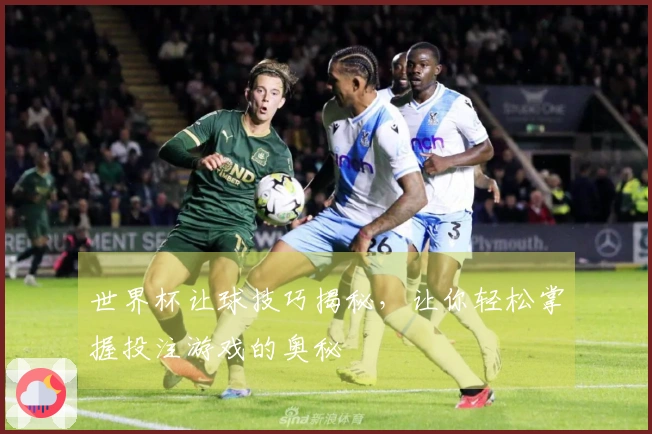 世界杯让球技巧揭秘，让你轻松掌握投注游戏的奥秘